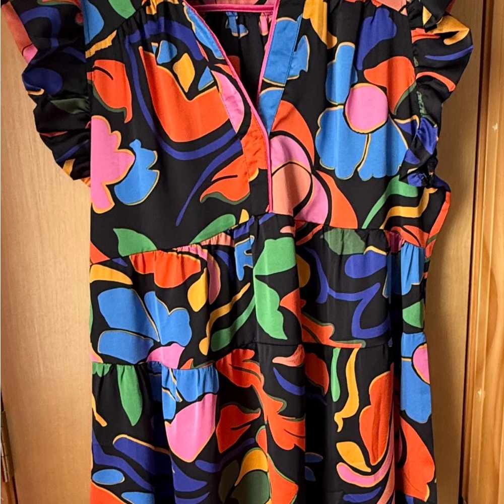 Umgee Multicolor Floral Dress